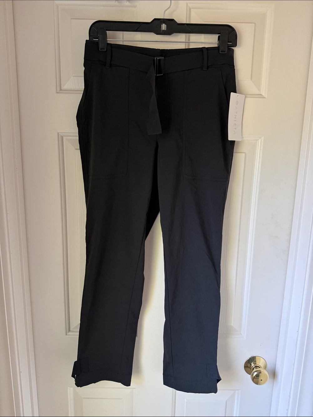 NWT ATHLETA TREKKIE BELTED PANT SIZE 4